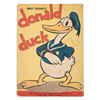 Image 1 : A Donald Duck Linen-Like Book by Whitman.
