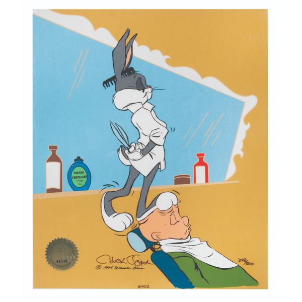 A Bugs Bunny LE Cel Signed by Chuck Jones.