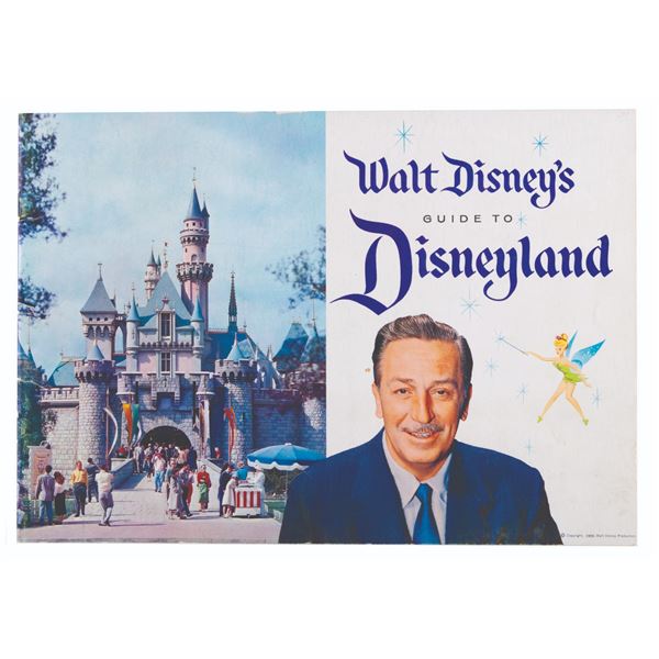A 1959 Walt Disney's Guide to Disneyland.
