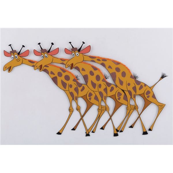 A "Social Lion" Giraffe Production Cel.
