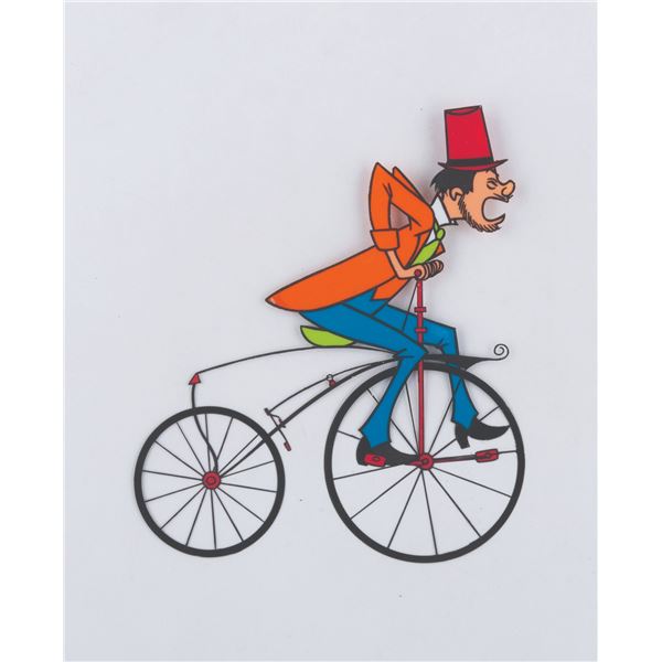 A Man on Bike Production Cel.