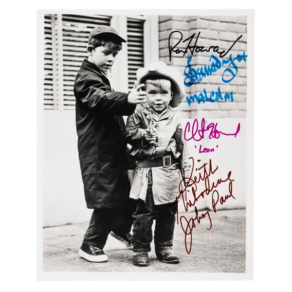 A Multi-Signed Clint & Ron Howard "Andy Griffith Show" Photo.