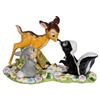 Image 1 : A Disney Auctions "Bambi" Salt and Pepper Shaker Set.