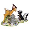 Image 2 : A Disney Auctions "Bambi" Salt and Pepper Shaker Set.