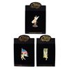 Image 1 : Three Disney Auctions Tinker Bell Pins.
