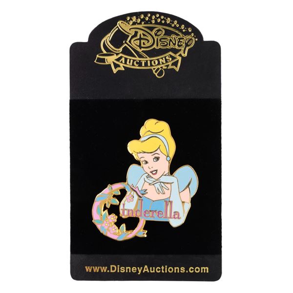 A Disney Auctions Cinderella Pin.