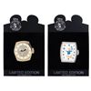 Image 1 : A Pair of Pin Trading Around The World Fun Time Watch Face Pins.