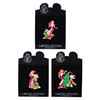 Image 1 : Three Pin Trading Around The World Roger and Jessica Rabbit Christmas Pins.