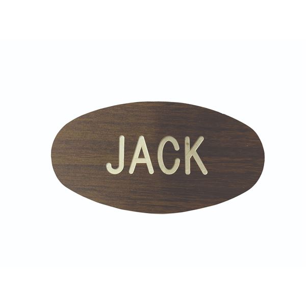 A Jack Linquist Nametag.