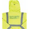 Image 5 : A Reflective Yellow Security Host Coat.