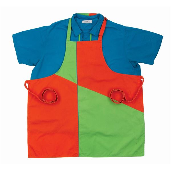 An Animal Kingdom Lodge Cast Shirt and Apron.