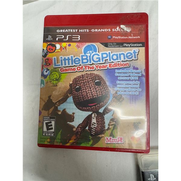 PS3 little big planet game of the year edition