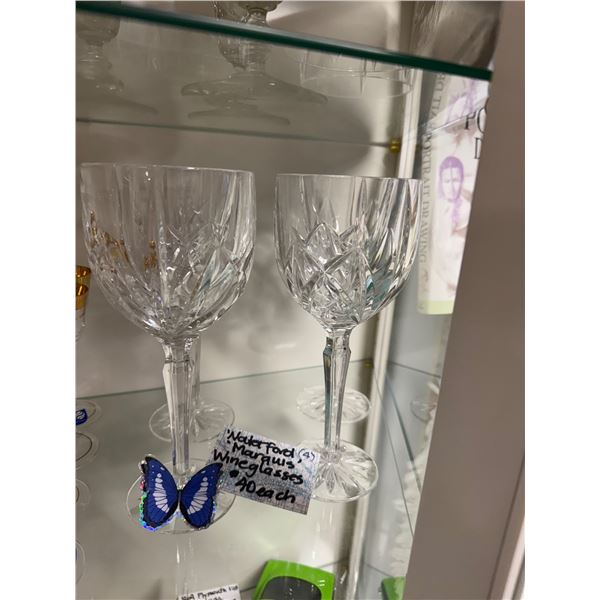 Crystal glasses
