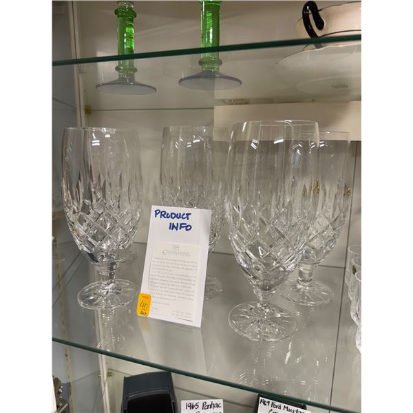 Waterford, marquee wine glasses