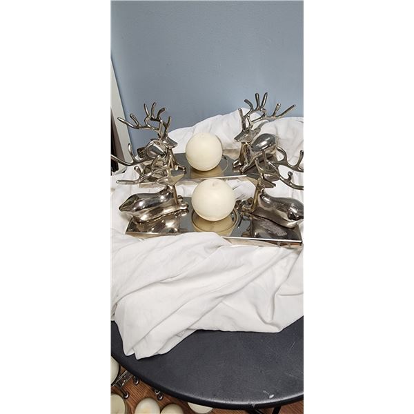 Dear decor and candle Holder