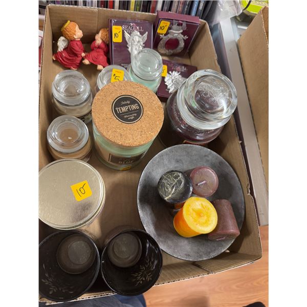 Candles and ornaments