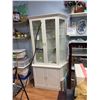 Image 1 : Two piece display cabinet base measures 40" x 17" the cabinet is 75 inches tall