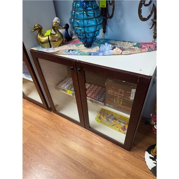 Cabinet measures 36" x 17 1/2" x 30" tall