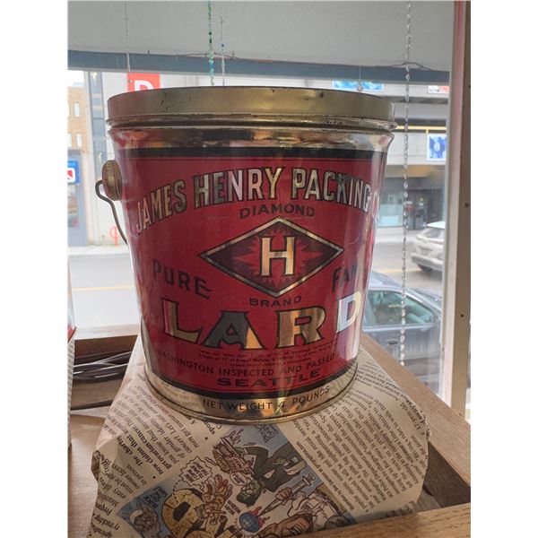 Lard tin