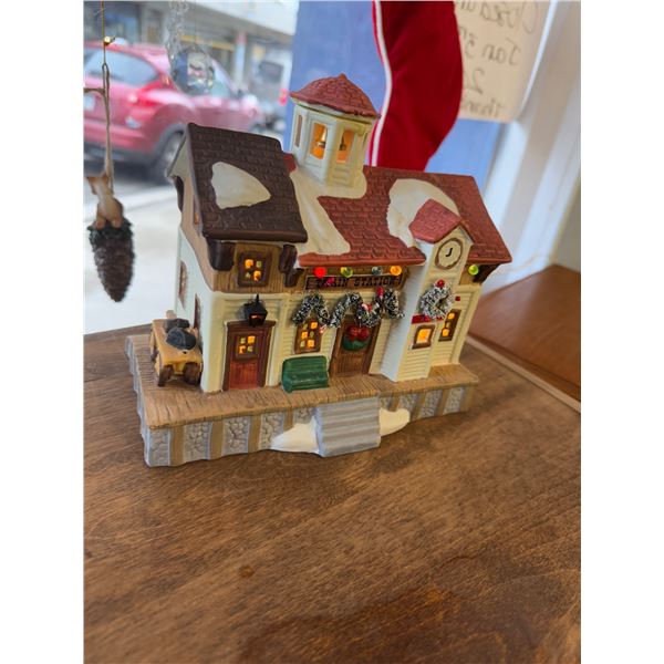 Train station decor house