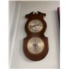 Image 1 : Bulova clock and barometer