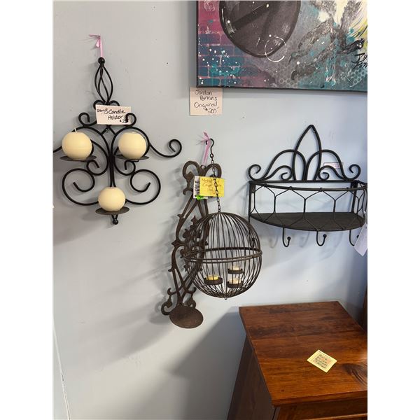 Candle Holders and shelf