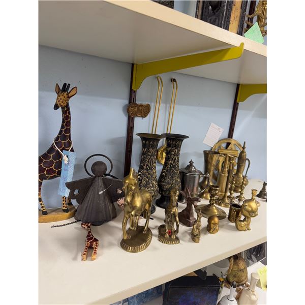 brass, decor, drafts, cast-iron, Angel