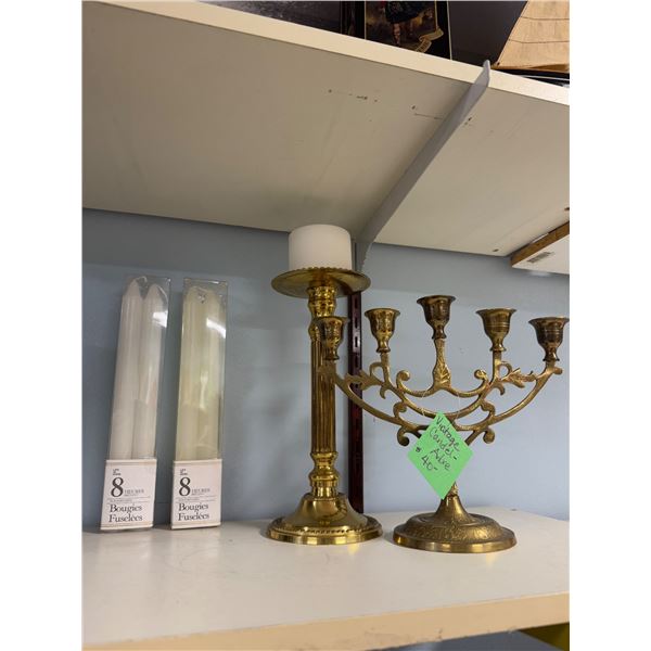 candles and Candle Holder