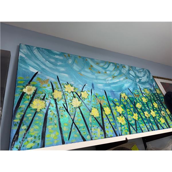 Canvas wall hanging