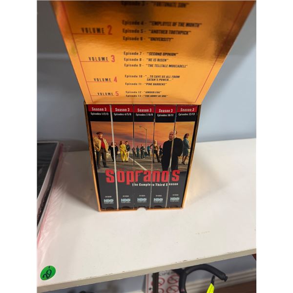 Sopranos third season VHS