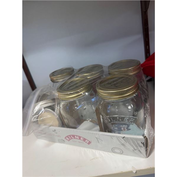 5- 500ml canning jars