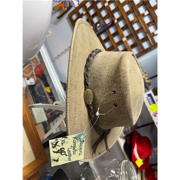 Kangaroo leather XL hat Jacary