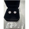 Image 2 : 18K Gold plated 3CT each simulated diamond stead earrings