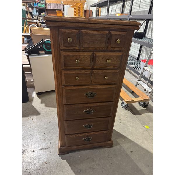 Lingerie dresser 25 1/2 x 18 x 52 1/2 tall