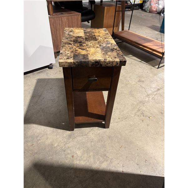 Side table 13" x 22" x 23" tall