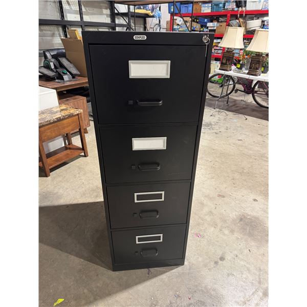 Cabinet with keys 18" x 27 and three-quarter inches by 52 1/4 inches tall