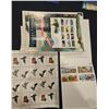 Image 1 : Assorted stamps and stamp book