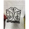 Image 1 : Metal recipe holder