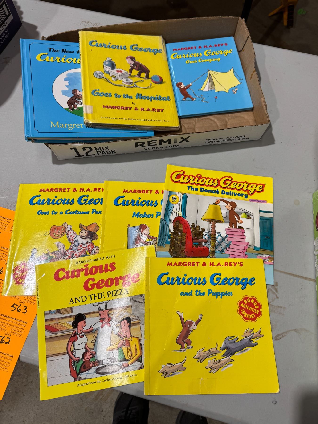 George Name Books Curious George books
