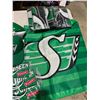 Image 3 : Saskatchewan Roughriders collectibles flags, etc.