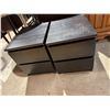 Image 1 : Pair of nightstands