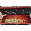 Image 2 : Assorted coins with decorative box
