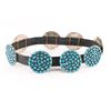 Image 4 : Large Turquoise Cluster Concho Belt