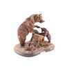 Image 1 : Fine Grizzly Bear Wood Carving.