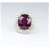 Image 4 : Magnificent Very Rare Purplish Red Garnet