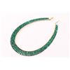 Image 1 : Malachite & Gold Plated Necklace.
