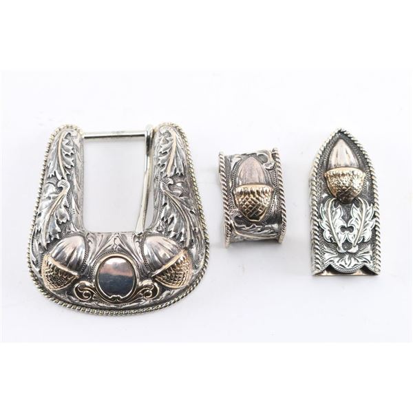 Bohlin Buckle and Keeper.