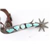 Image 4 : Pair of Crocket and Turquoise Spurs.