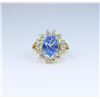 Image 1 : Gorgeous Sri Lanka Blue Sapphire and Diamond