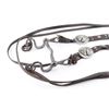 Image 3 : Mexican Horsehead Sterling Bridle.